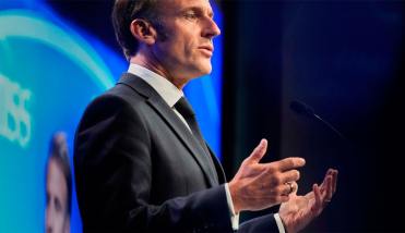 Macron llamó a endurecer la postura de Europa hacia Israel