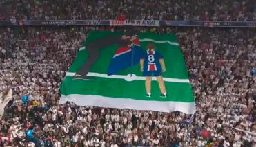 La conmovedora bandera del PSG recordando a Xana, la hija de Luis Enrique
