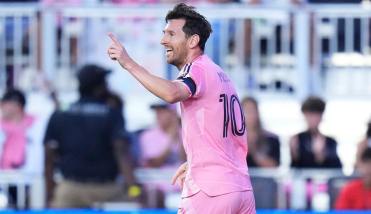 Show de Messi en la goleada del Inter Miami: doblete y asistencias 