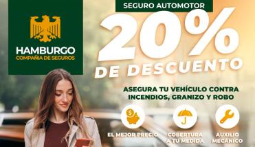 ¡Este invierno, viajá tranquilo con Hamburgo y ahorrá un 20% en tu seguro automotor!