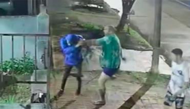 Ni el frío lo paró: en calzoncillos salió a la calle y le dio una paliza a un ladrón