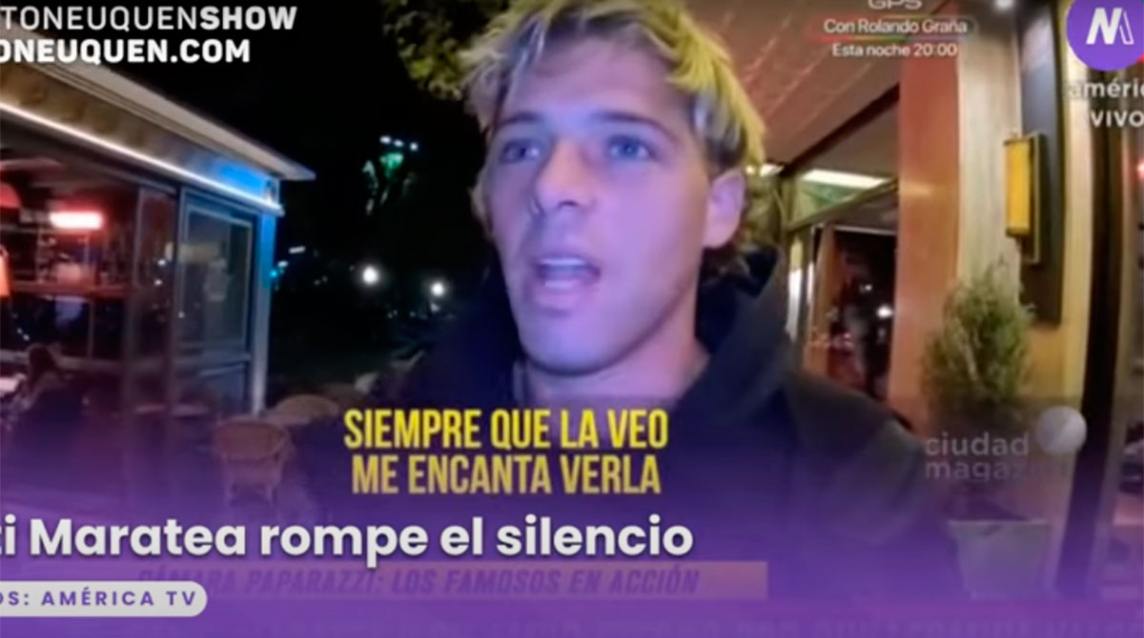 Santiago Maratea sobre su relación con Guillermina Valdés: Estoy muy agradecido de haberla conocido