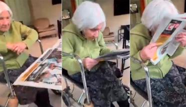  VIDEO: la emocionante reacción de una abuela que se enteró por el diario que Platense salió campeón
