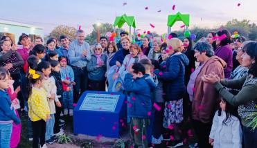 Inauguraron la “Plaza Abuelas Garceñas” y rindieron homenaje a las raíces vivas de la comunidad