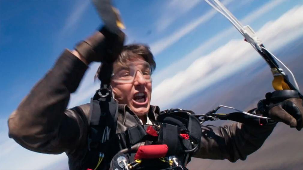 Por tirarse 16 veces en paracaídas, Tom Cruise consiguió un asombroso récord en su última “Misión: Imposible”