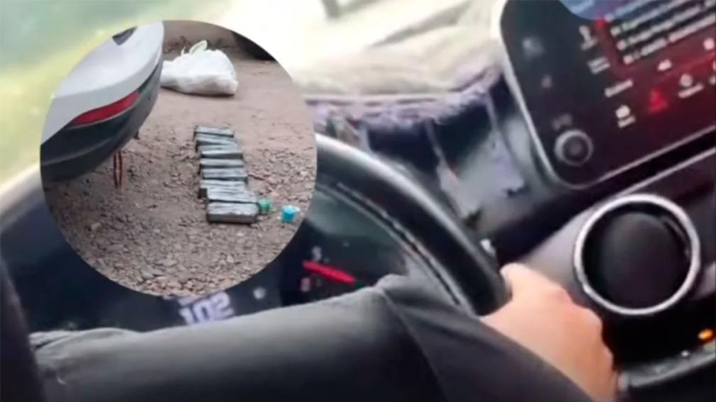 Insólito: remisero narco huyó con pasajeros de un control cerca de Aguas Blancas