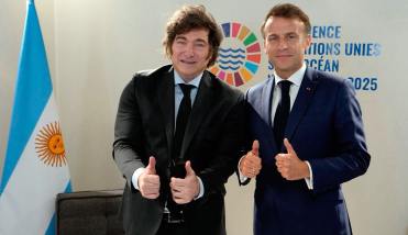 Milei se reunió con Macron antes de partir hacia Israel para ratificar su alianza política con Netanyahu
