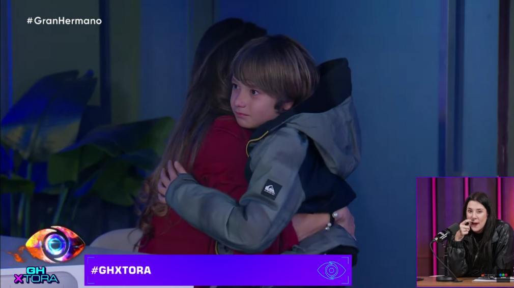 El abrazo más esperado: Eugenia se reencontró con su hijo en Gran Hermano