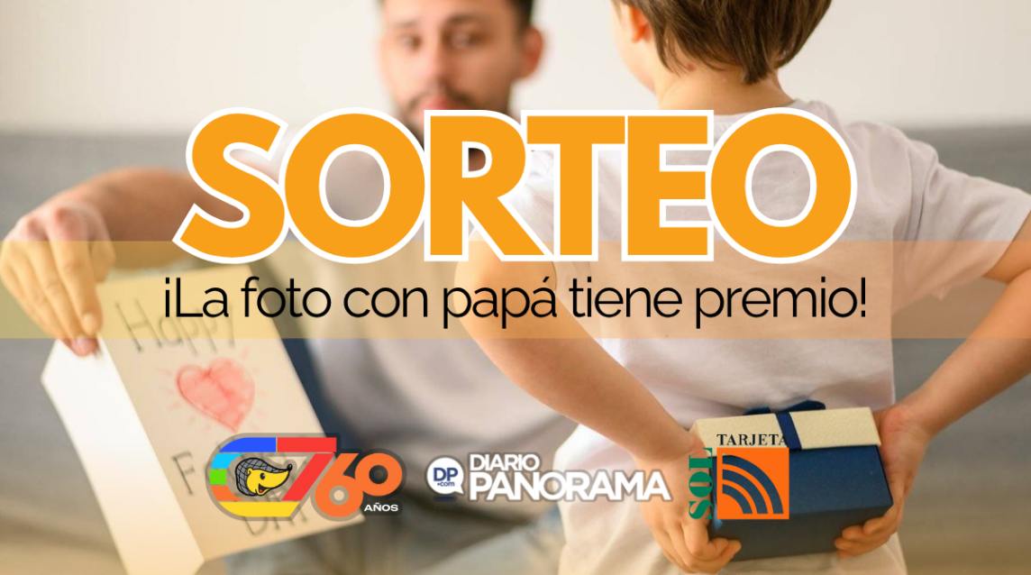 ¡La foto con papá tiene premio!: conocé a los ganadores del sorteo del Día del Padre organizado por Canal 7, Diario Panorama y Tarjeta Sol