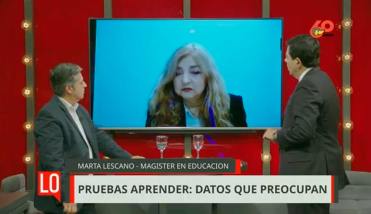 Marta Lescano, en LdO: “La escuela es alfabetizadora junto con las familias y junto a la comunidad”