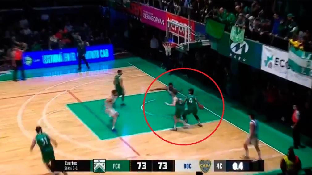 Video: el increíble e histórico lanzamiento de aro a aro con el que Ferro le ganó a Boca en la Liga Nacional de Básquet