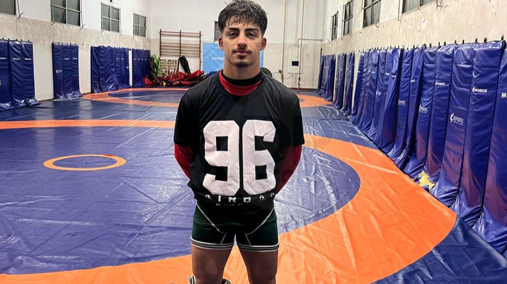 Marcelo Sialle, el único santiagueño en Lucha Olímpica, se prepara para los Juegos JADAR y Panamericanos