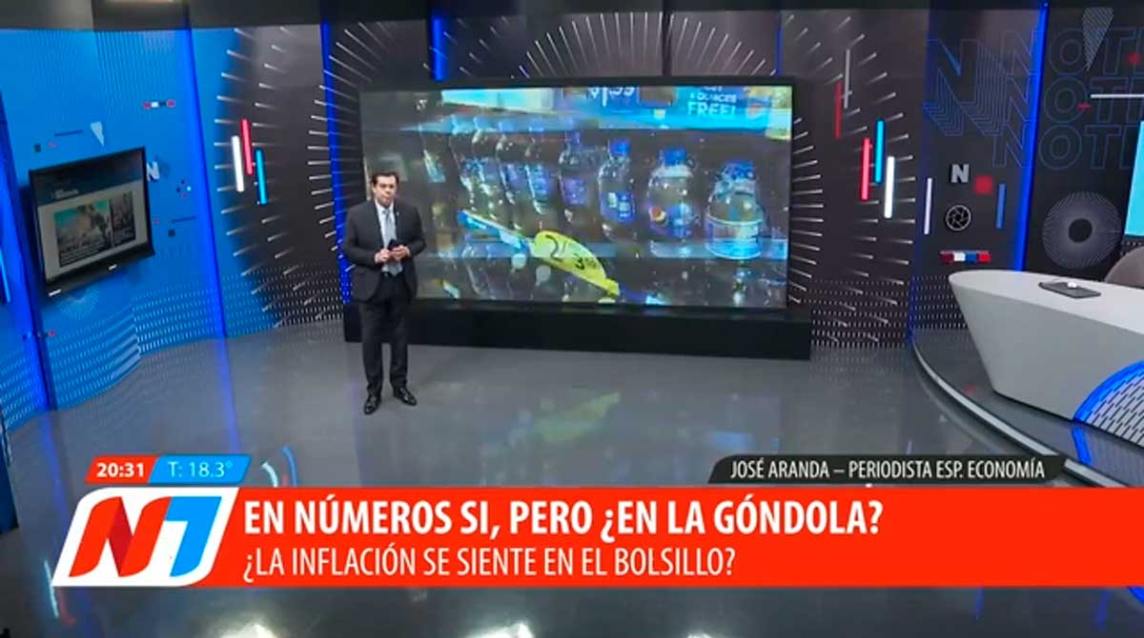 Inflación en baja, pero los salarios siguen perdiendo: el análisis económico en Noticiero 7