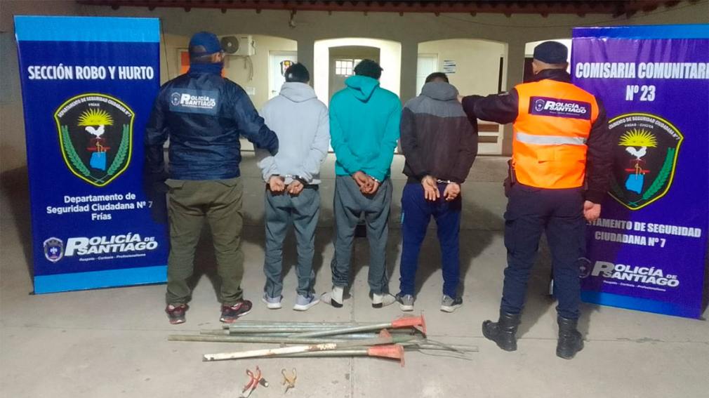 Violenta causa en Frías: detuvieron a tres hermanos acusados de tentativa de homicidio