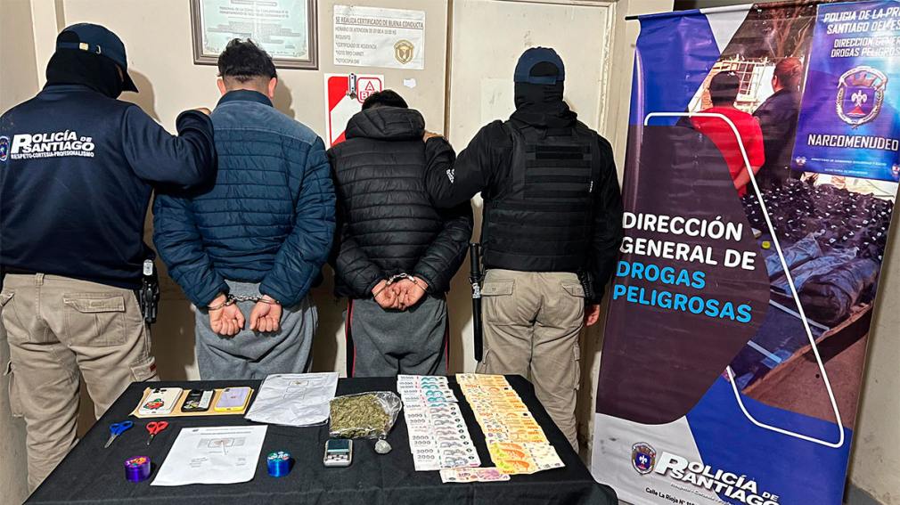 Golpe al narcomenudeo: dos detenidos y droga secuestrada en allanamientos en Nueva Esperanza