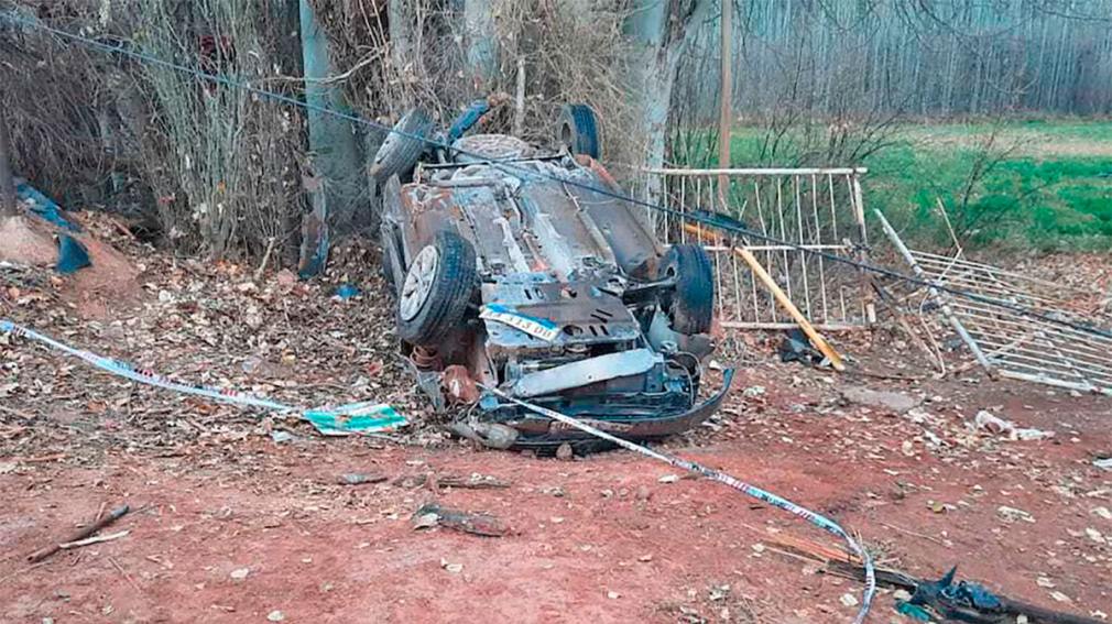 Grave accidente en Neuquén: volcó con su auto y murió en el acto