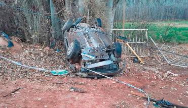 Grave accidente en Neuquén: volcó con su auto y murió en el acto