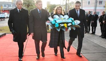 La intendente Fuentes participó del acto en homenaje a Martín Miguel de Güemes