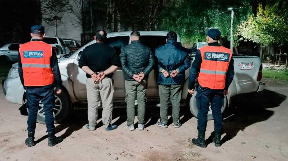 Tres detenidos en allanamientos por un caso de abigeato agravado