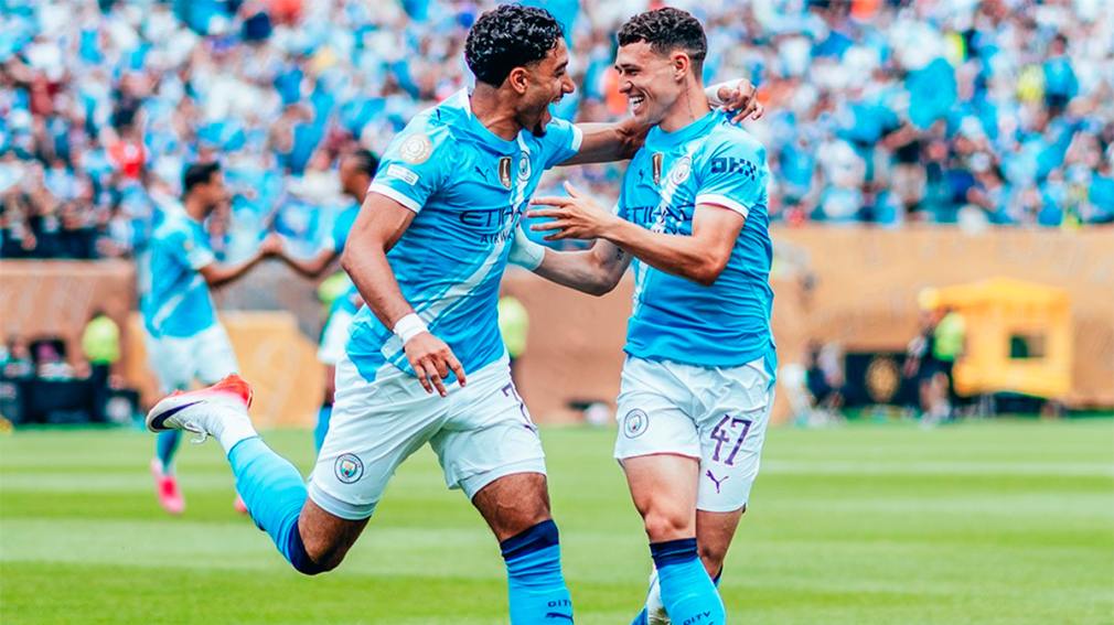 Manchester City se impuso ante Wydad AC en su debut en el Mundial de Clubes