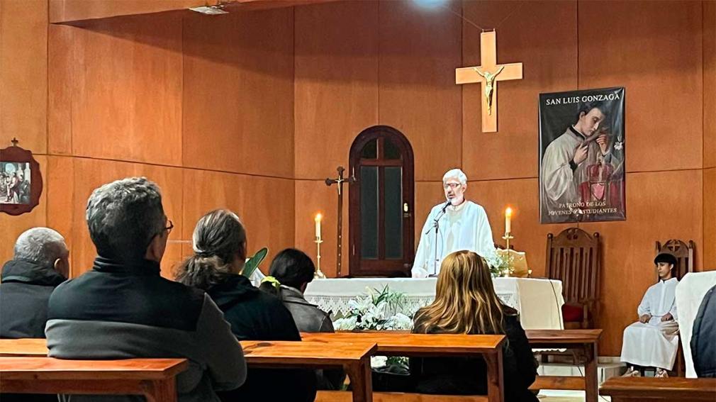 Comenzaron en el Bº Primera Junta las actividades en honor a San Luis Gonzaga