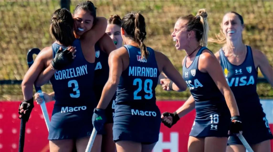  Las Leonas festejaron ante China y se clasificaron al Mundial 2026