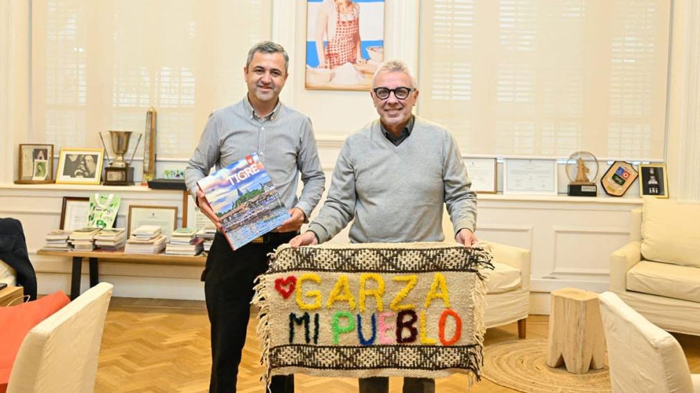 Tenaglia celebró un acuerdo histórico entre Garza y Tigre: “Este convenio marca un antes y un después para nuestros pueblos”