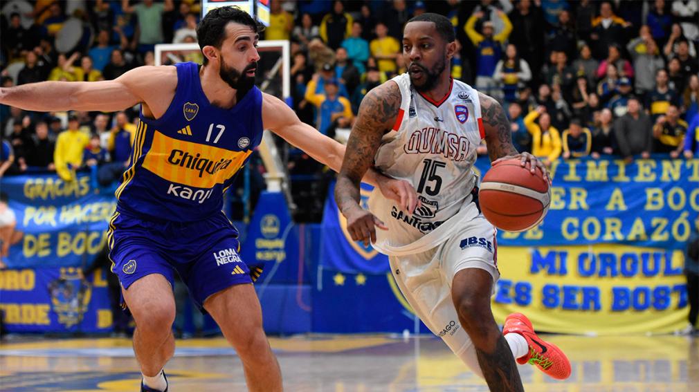 Quimsa no tuvo una buena noche y cayó ante Boca en el primer duelo de semis de Liga Nacional