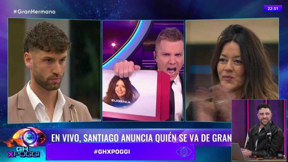 Eugenia quedó en cuarto lugar en Gran Hermano y se fue por la puerta grande