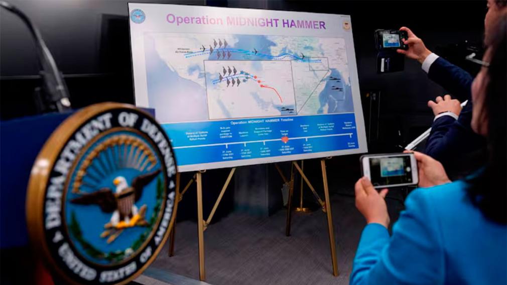 Ataque de Estados Unidos a Irán: así fue la operación militar secreta “Martillo de Medianoche”