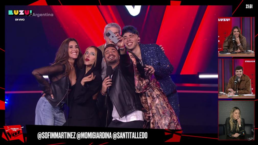 La Voz Argentina debutó con éxito y mostró una noche llena de talento