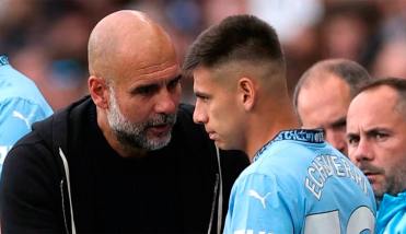  Pep Guardiola reveló el secreto detrás del golazo de tiro libre del Diablito Echeverri en el Mundial de Clubes