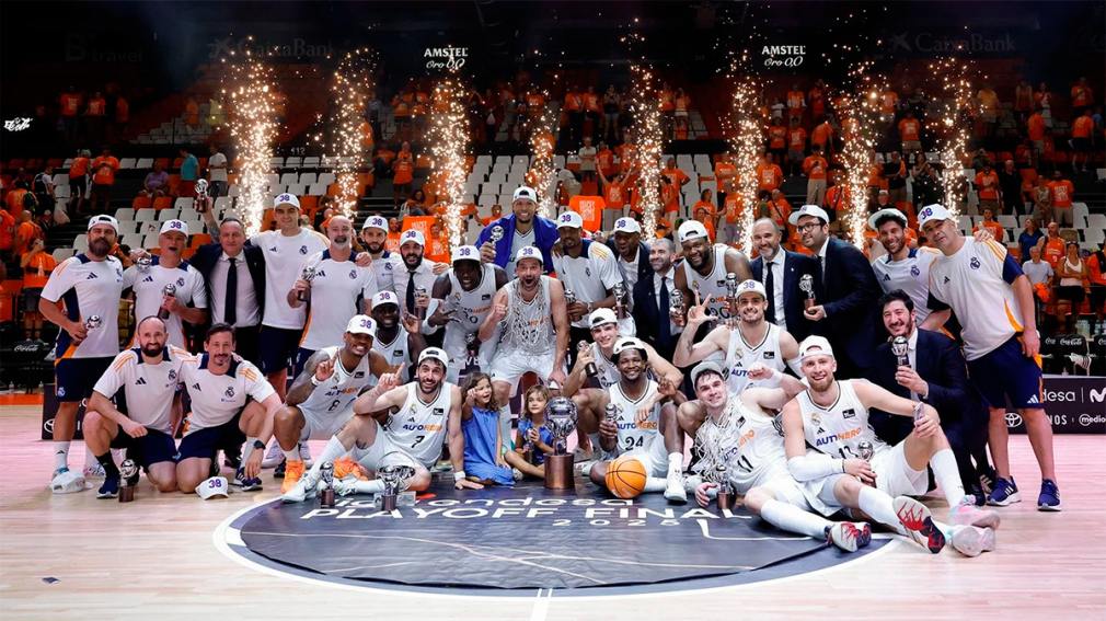 El Madrid de Deck pasó la escoba en Valencia y logró el bicampeonato de la ACB