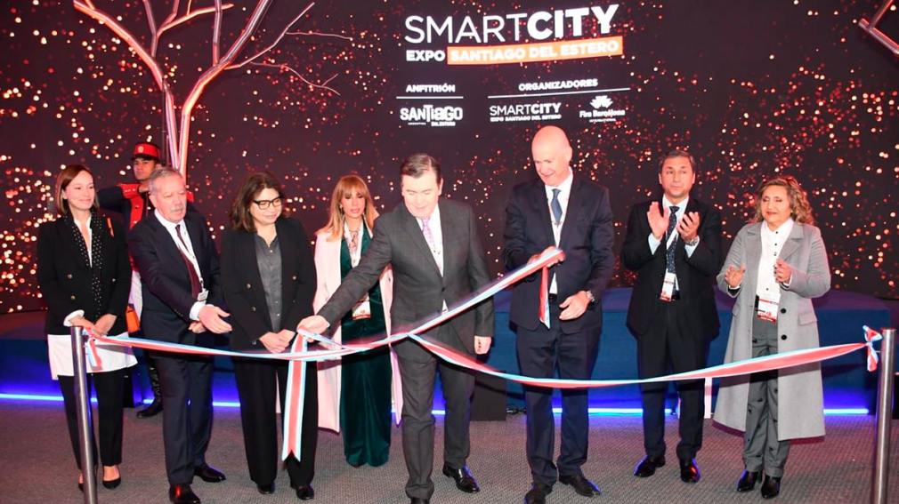 La intendente Fuentes acompañó al gobernador Zamora en la apertura de la nueva edición de Smart City Expo