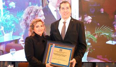 La intendente Fuentes fue parte del acto por el  65° aniversario de la UCSE