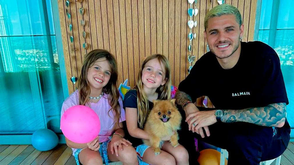 Mauro Icardi logró un permiso judicial para pasar una semana con sus hijas y apuntó contra Wanda Nara
