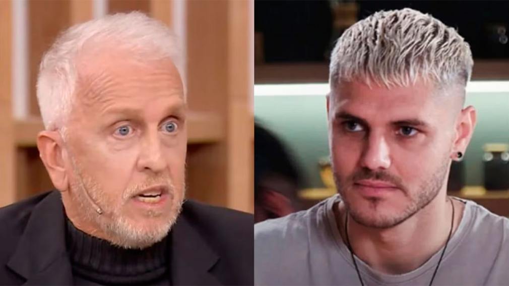 Andrés Nara apuntó contra Mauro Icardi en medio del escándalo: “Es un incoherente, prioriza a la pareja antes que a sus hijas”