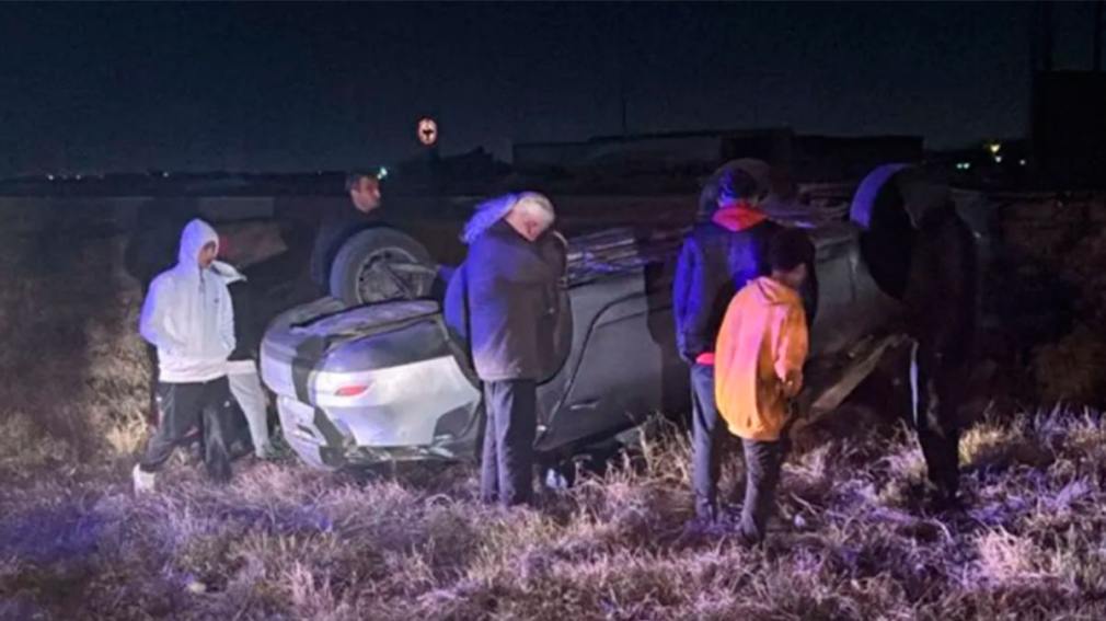 Ruta 9: un ciclista se cruzó y provocó un tremendo accidente