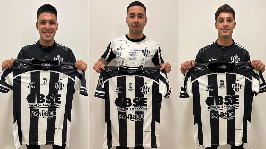 Fernando Juárez, Matías Vera y Juan Pablo Pignani son los nuevos refuerzos de Central Córdoba