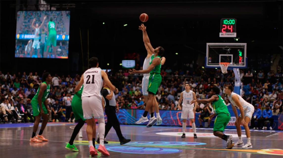 No pudo ser: Argentina cayó ante Brasil en la final de la AmeriCup 2025