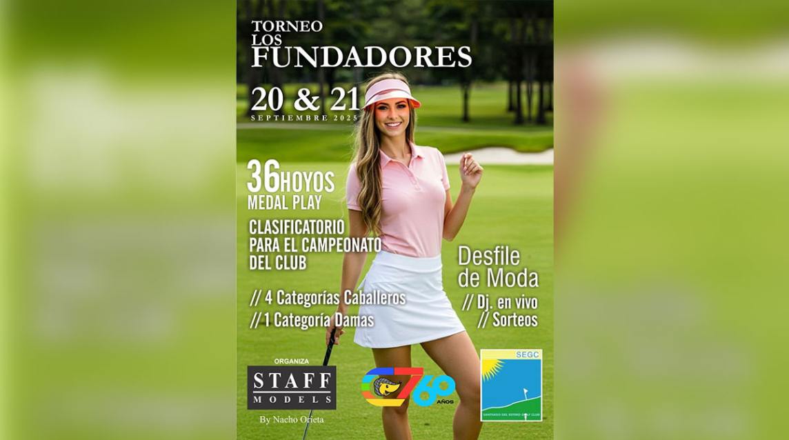 El Santiago del Estero Golf Club se prepara para el Primer Torneo “Los Fundadores”