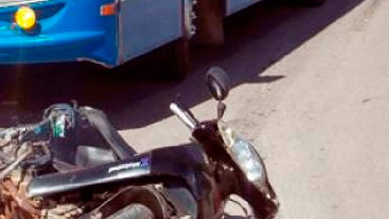 Choque Entre Colectivo Y Moto Dejó Un Herido De Gravedad Diario Panorama