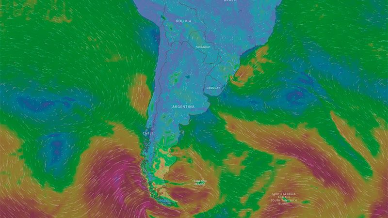 Así son las condiciones meteorológicas en la zona de búsqueda del ARA ...