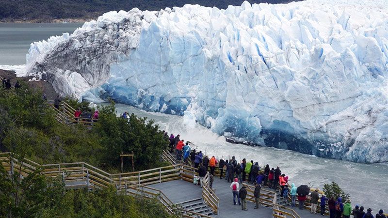 Seguí en vivo la ruptura del glaciar Perito Moreno - Diario Panorama