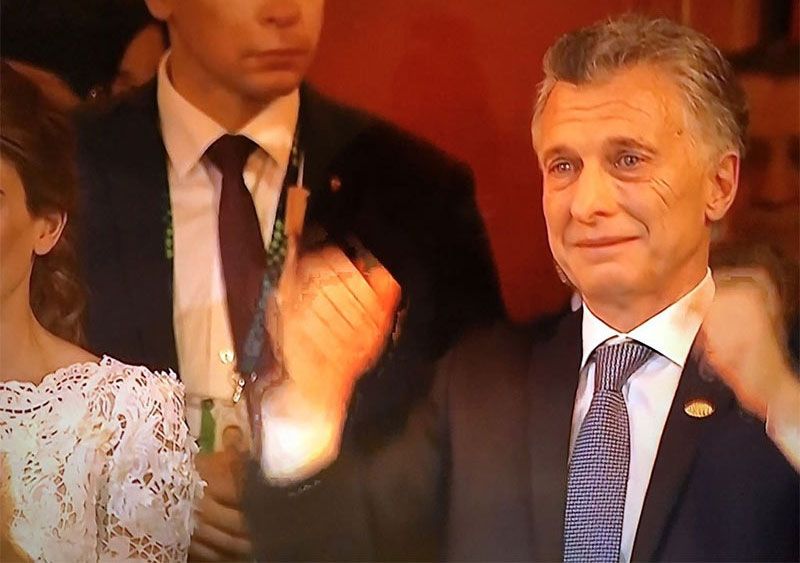 Mauricio Macri Se Emocionó Y Lloró Al Finalizar La Gala Del G20 En El ...