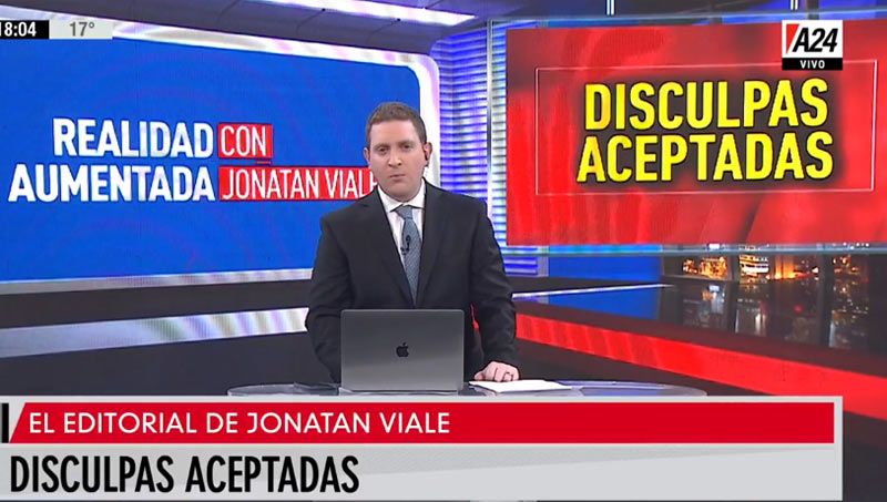 Jonatan Viale aceptó las disculpas del Presidente - Diario ...