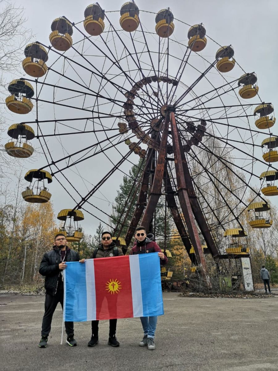 Santiagueños en Chernobyl 