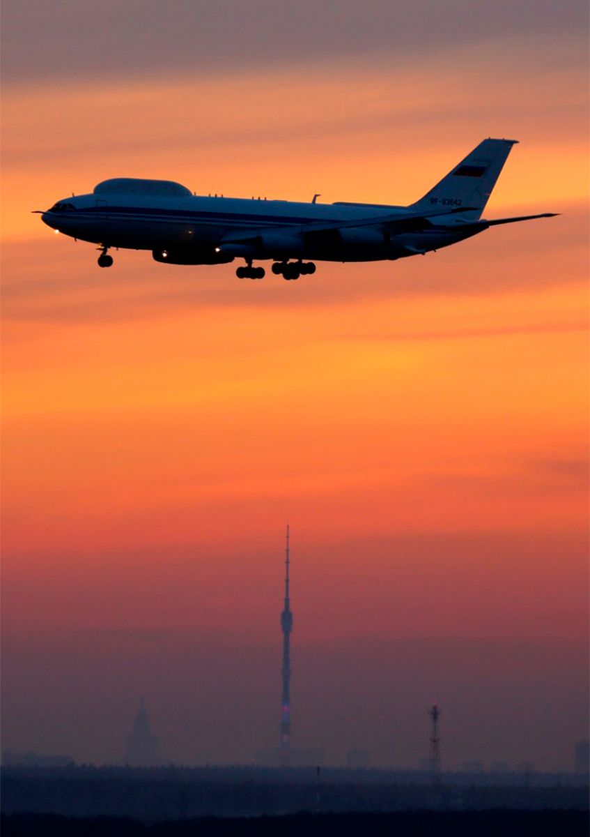 El Ilyushin Il-80 es conocido como “el avión del fin del mundo” 