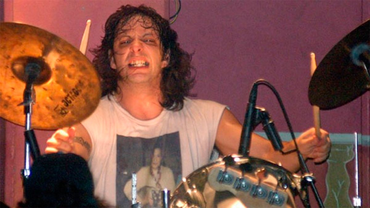 Eduardo Vázquez, el baterista  