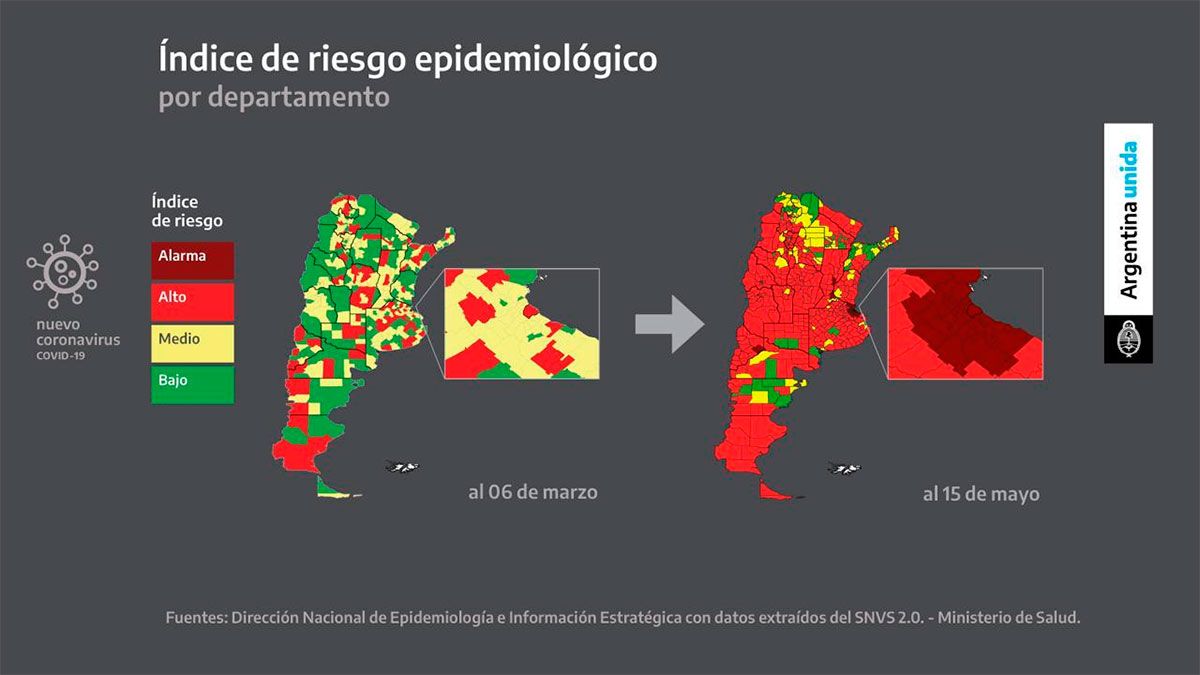 Mapa epidemiológico 